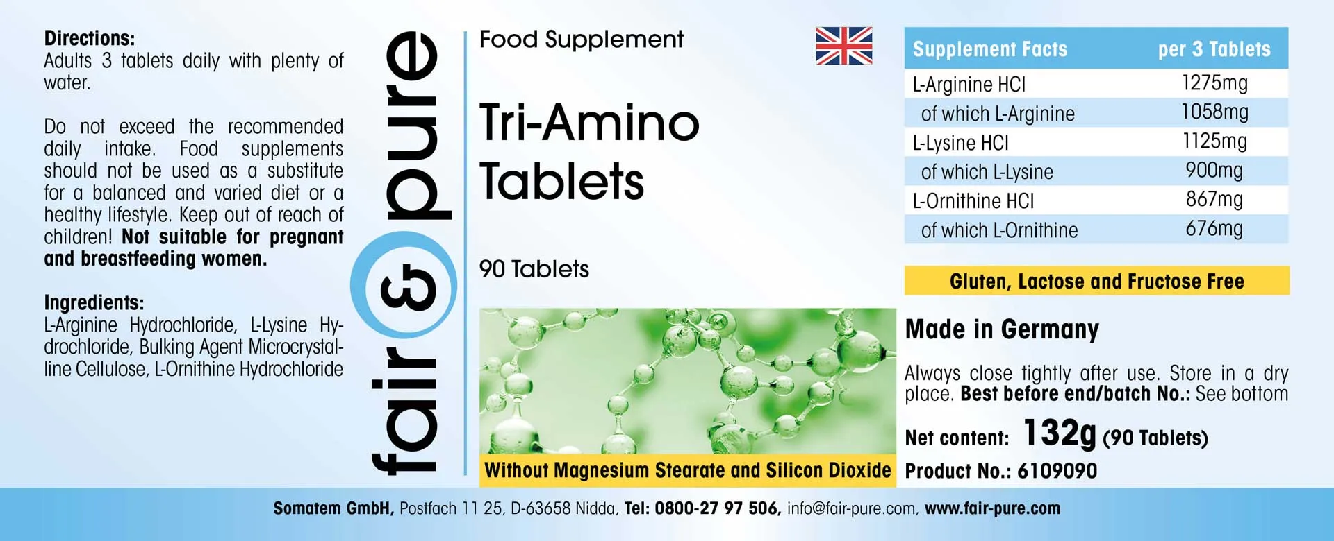 Tri-Amino-Tabletten