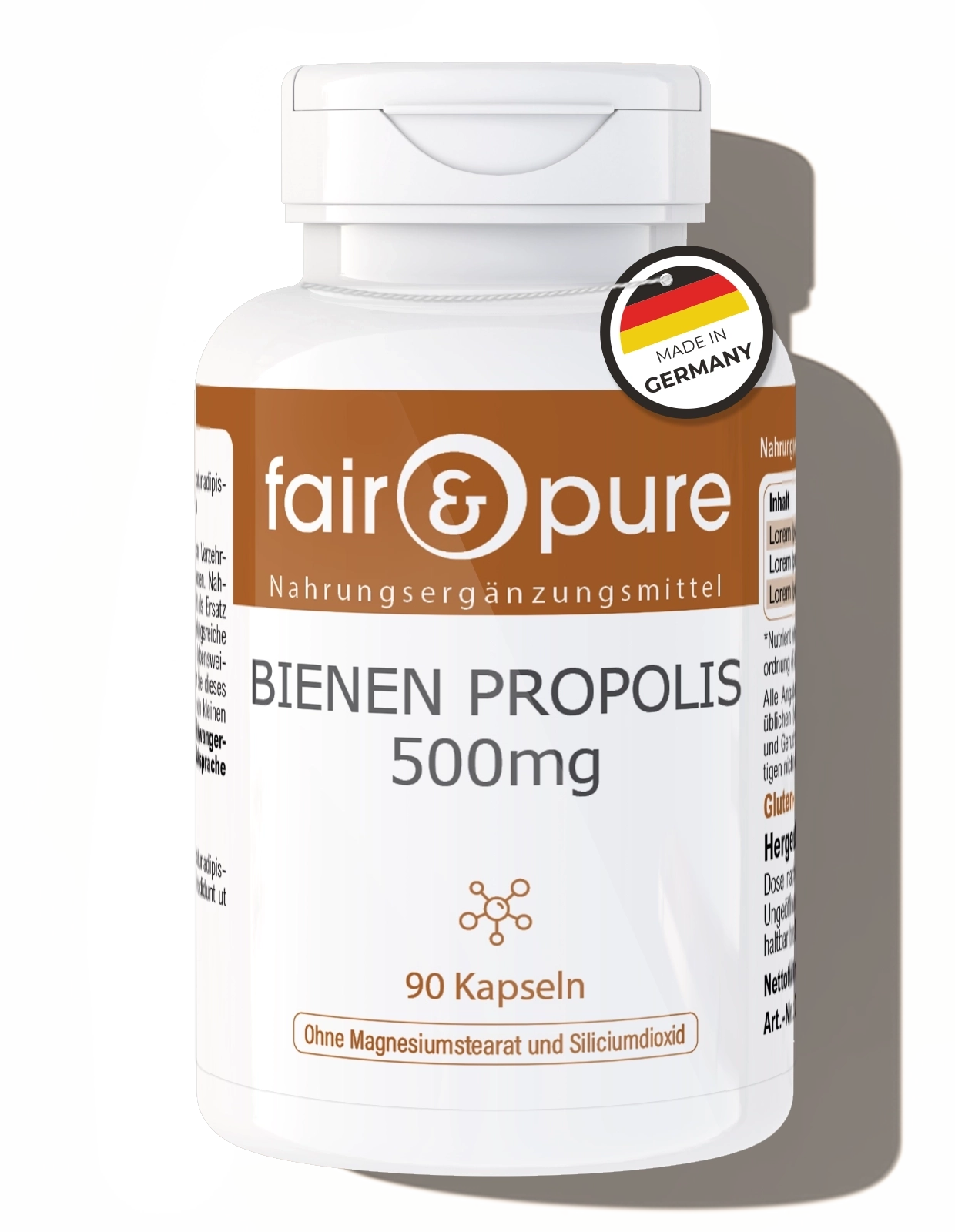 Bienen Propolis 500mg | fair-pure