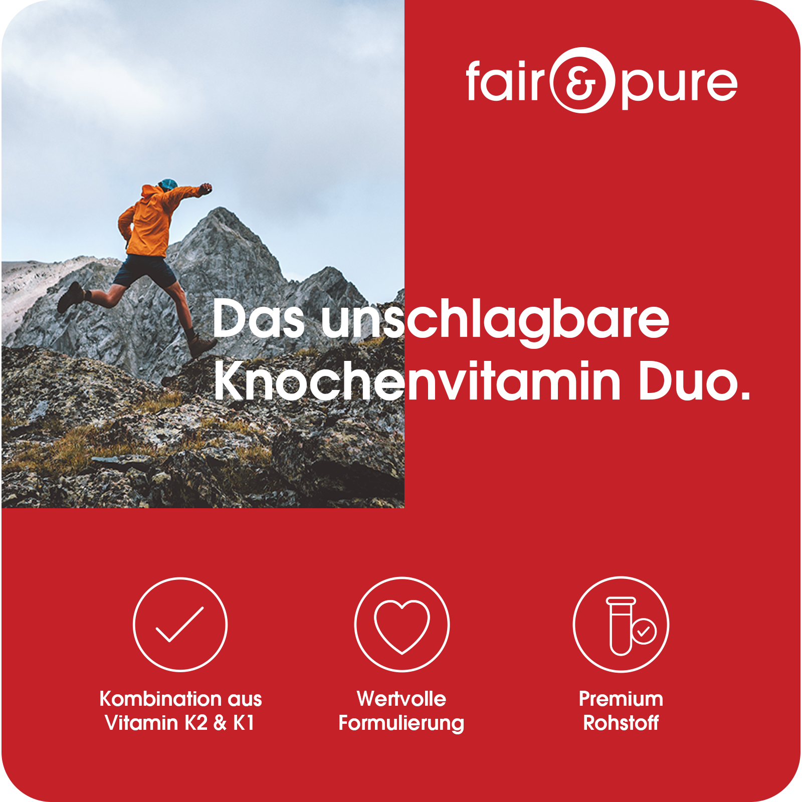 Vitamine K Complex - 180 Tabletten | fair-pure