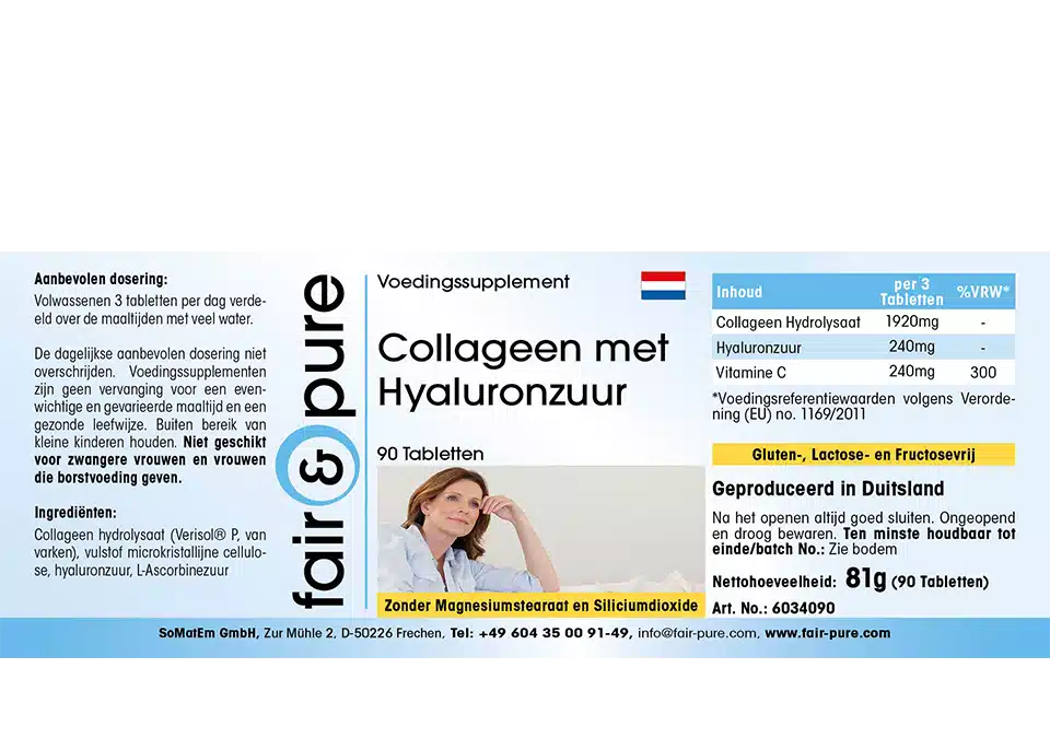 Collageen met Hyaluronzuur