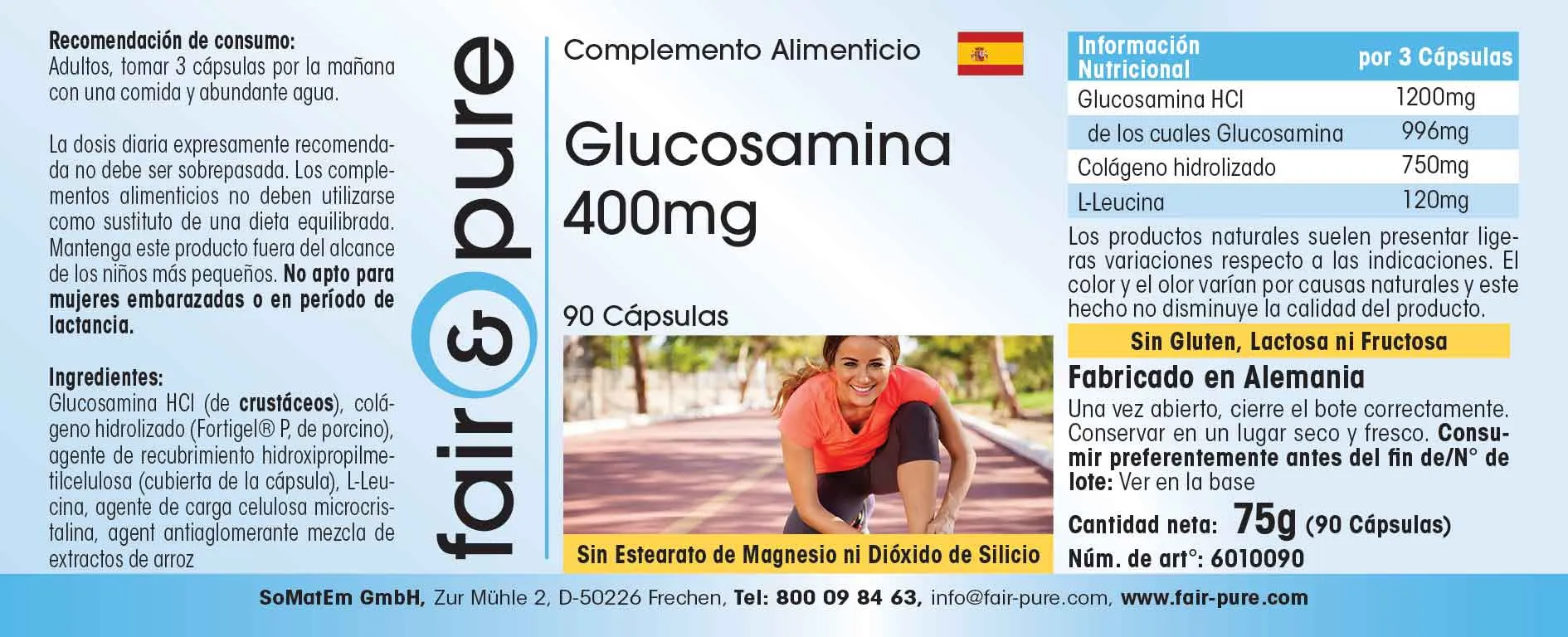 Glucosamine 400mg