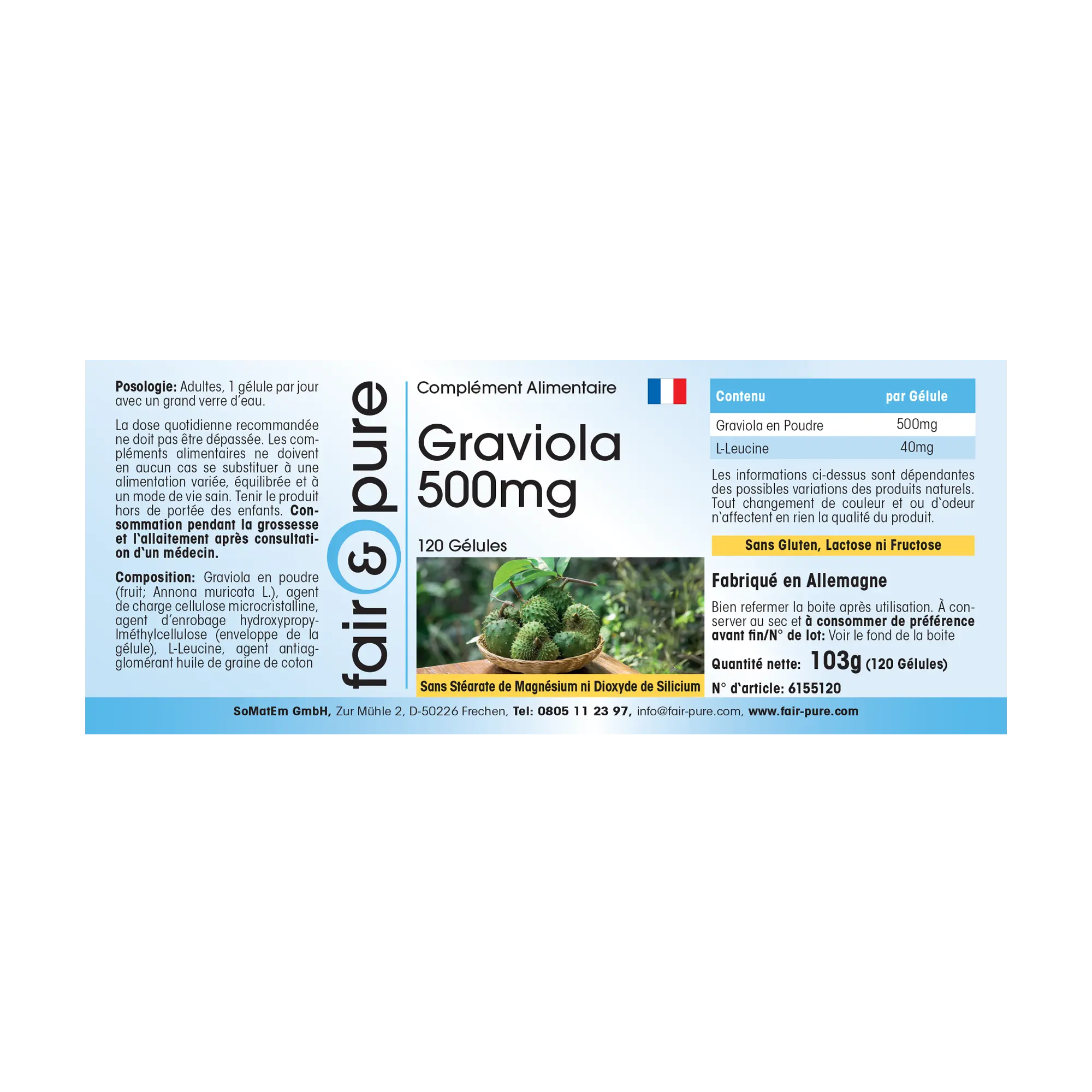 Graviola 500mg