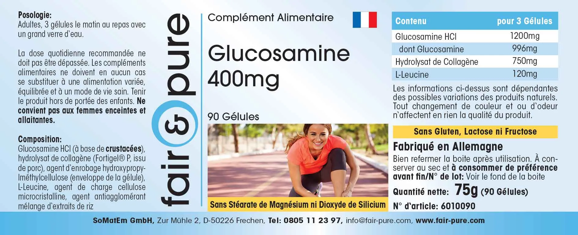 Glucosamine 400mg