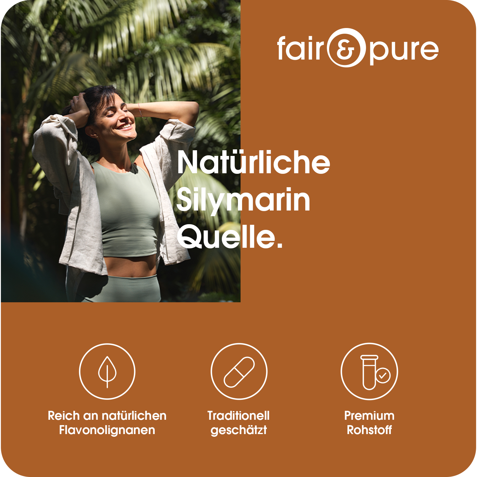 Mariendistel - 180 Kapseln | fair-pure