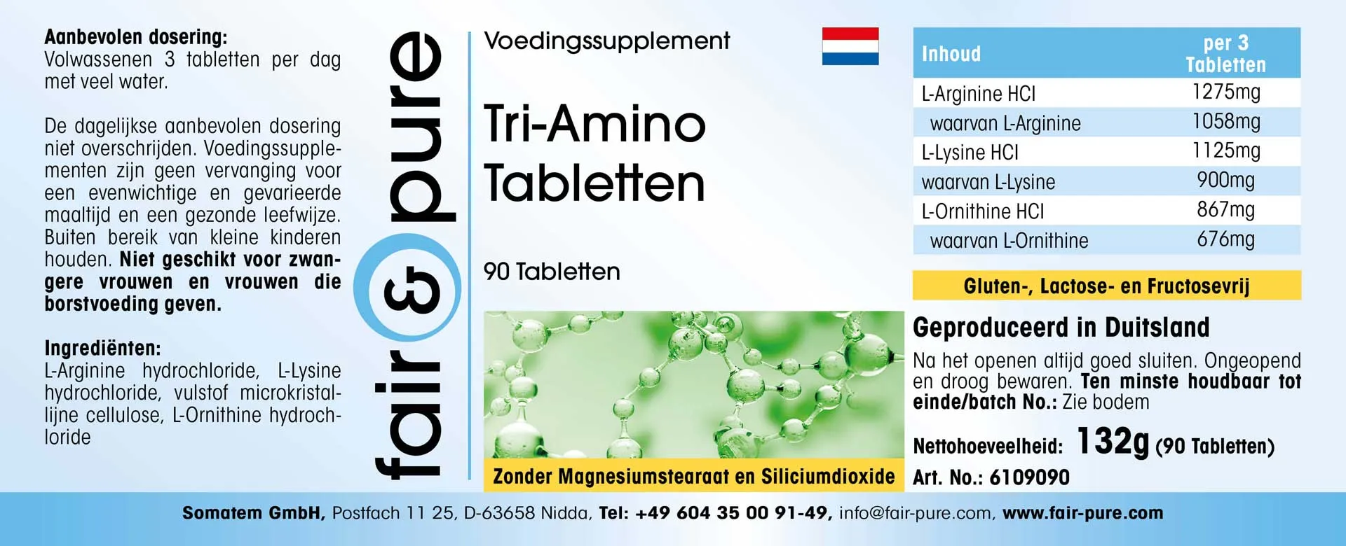 Tri-Amino comprimés