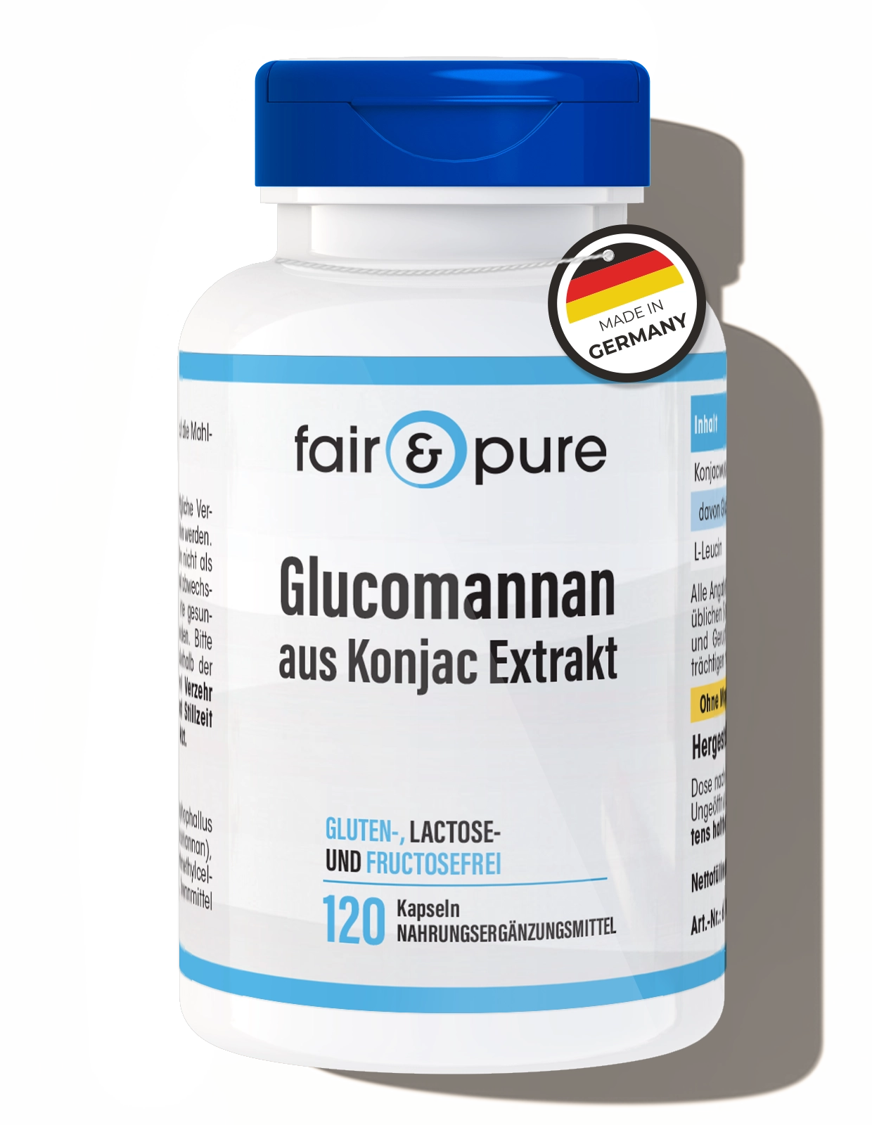 Glucomannaan 500mg