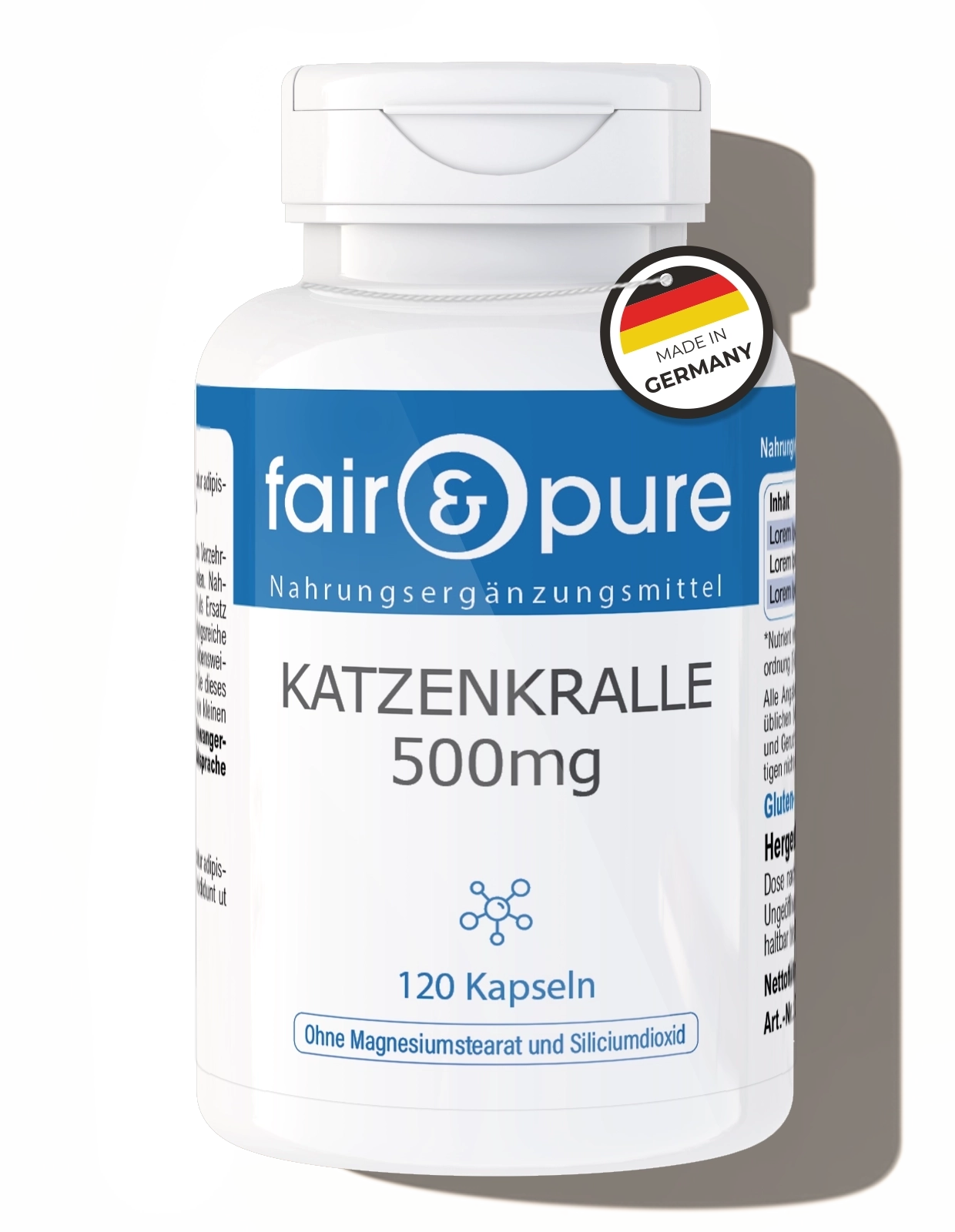Katzenkralle 500mg | fair-pure