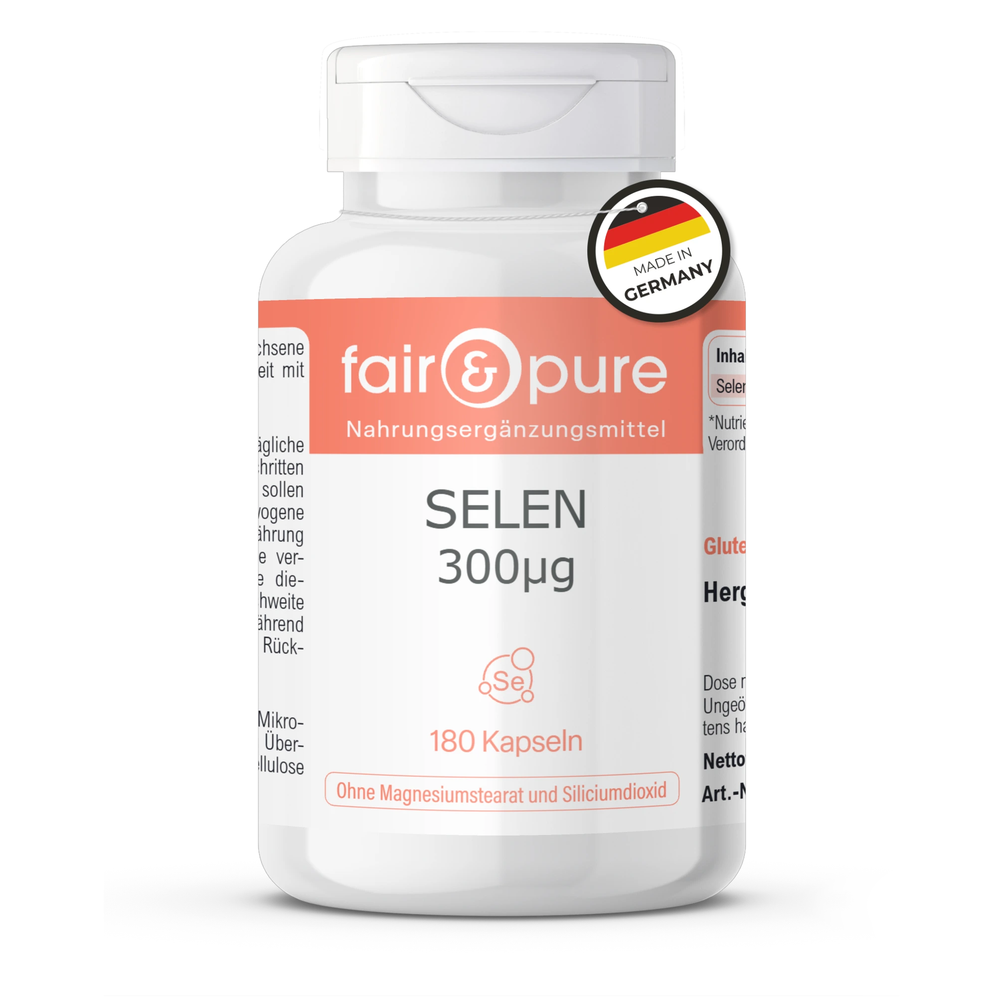 SELENIO 300µg - 180 Capsule | fair-pure