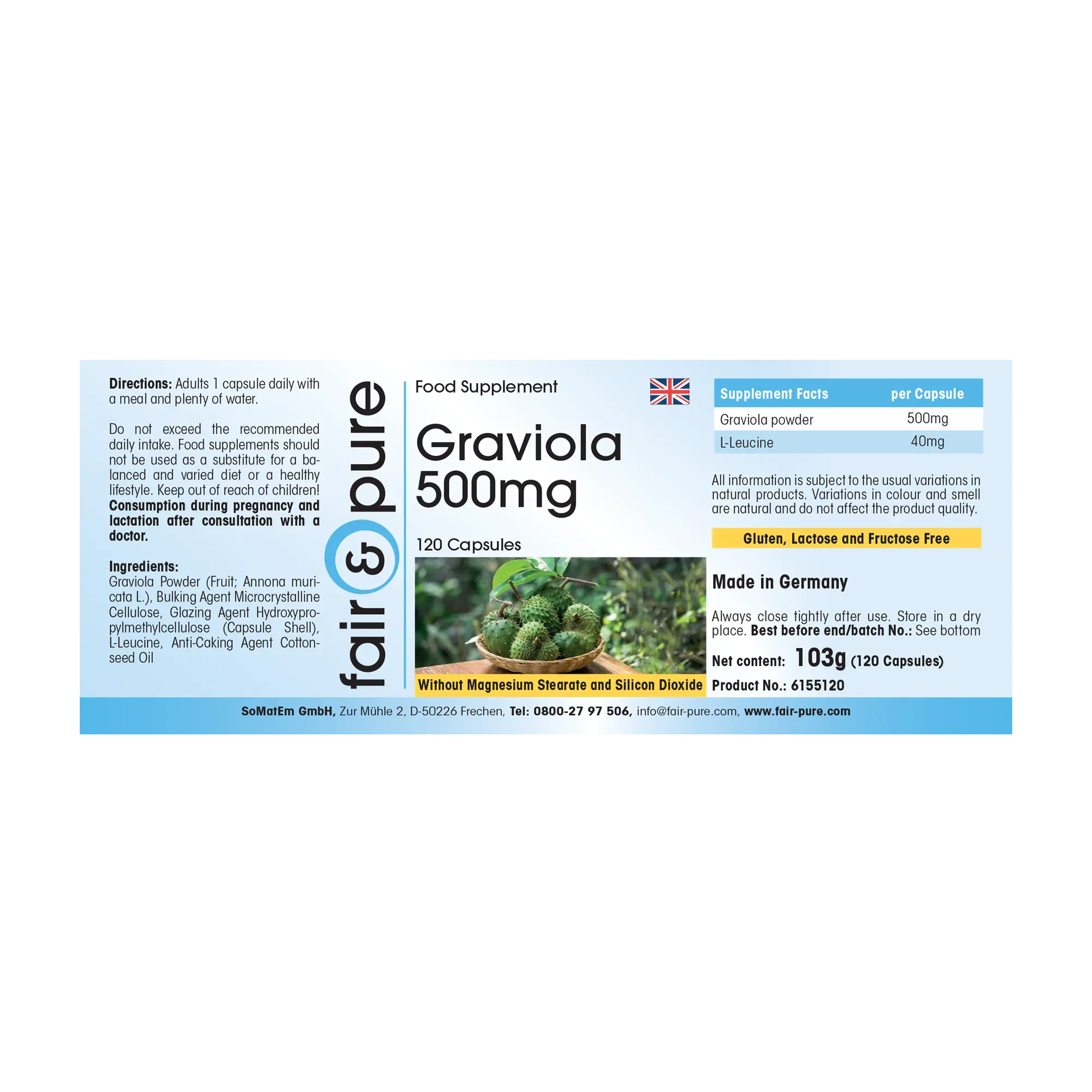 Graviola 500mg