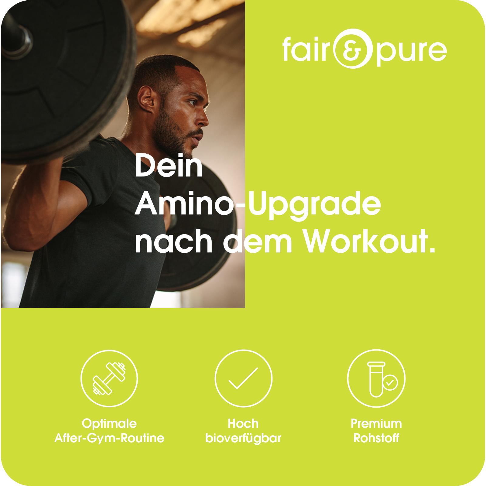 L-Glutamine 2250mg - 180 Capsules | fair-pure
