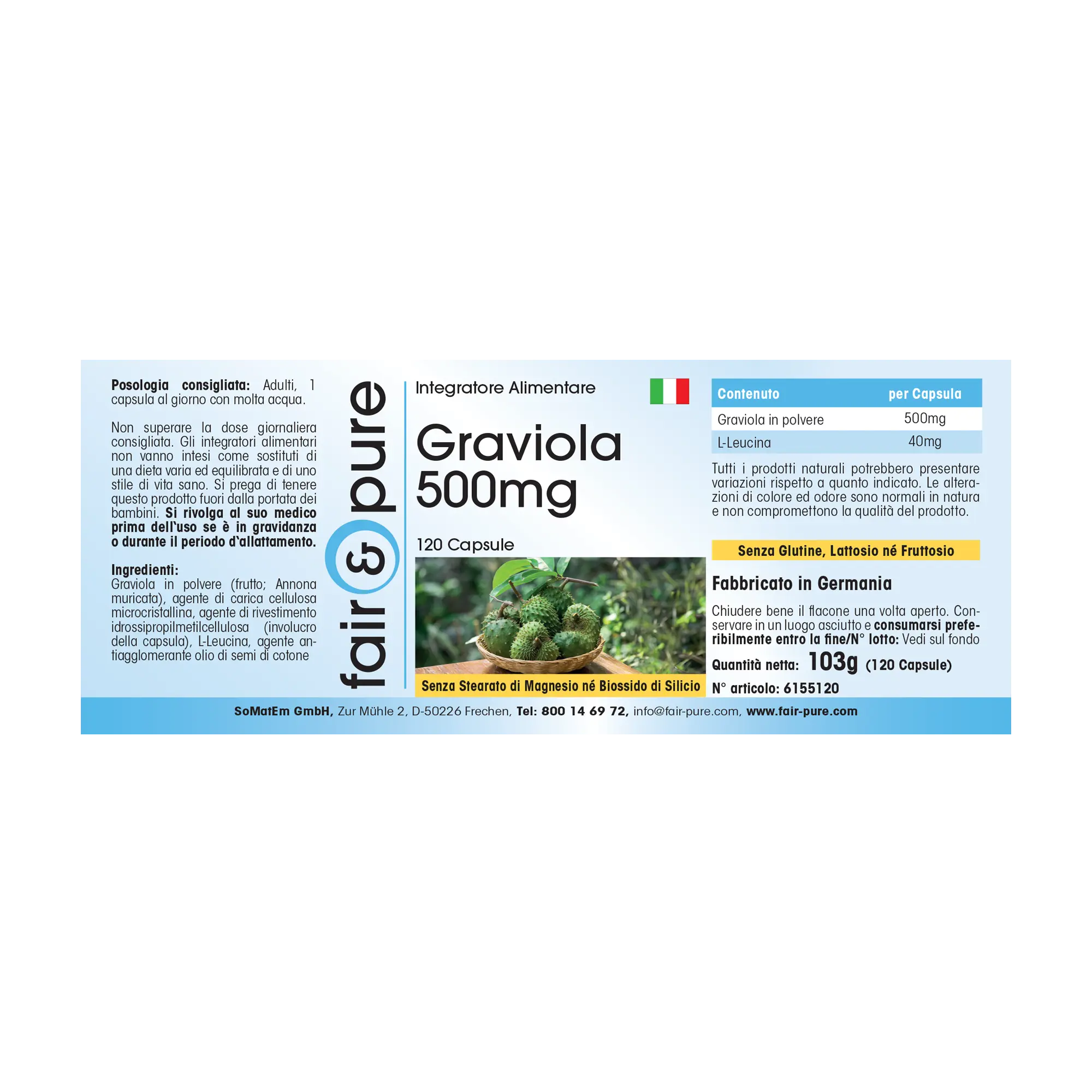 Graviola 500mg