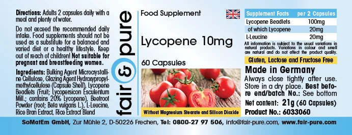 Lycopène 10mg