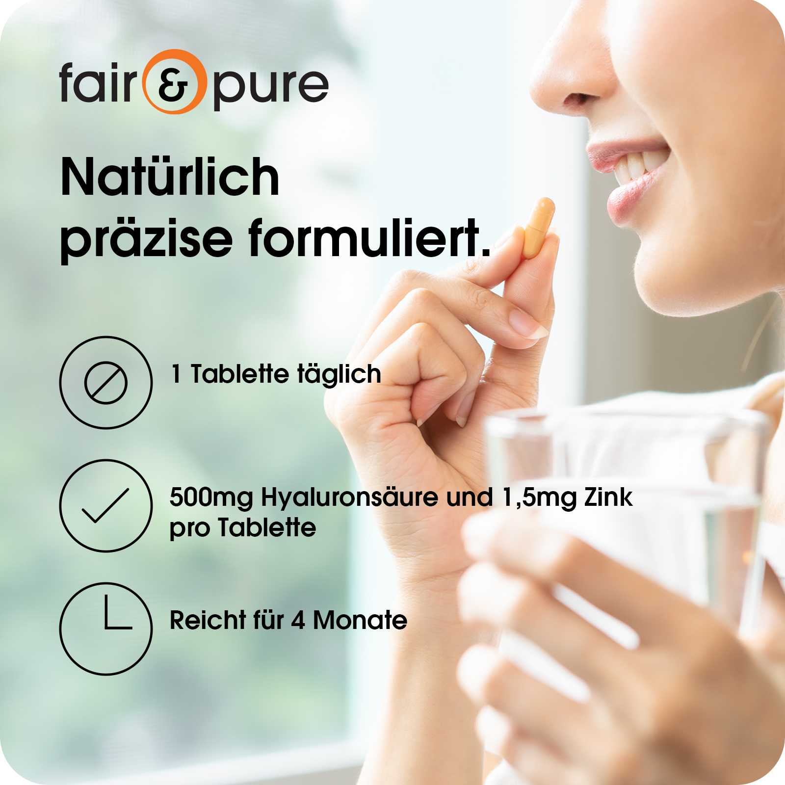 Ialuron & Zinco - 120 Compresse | fair-pure