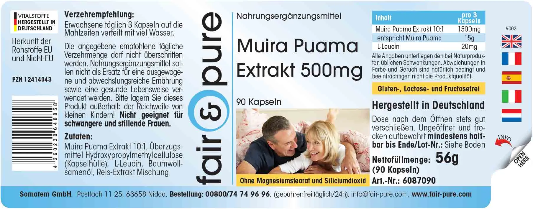 Muira Puama 500mg