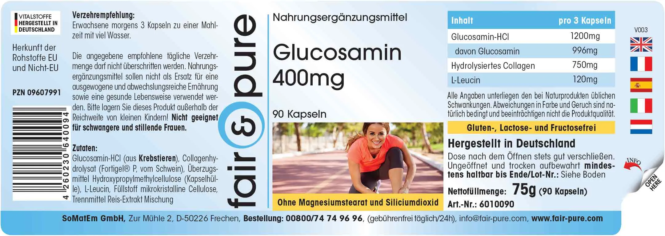 Glucosamin 400mg