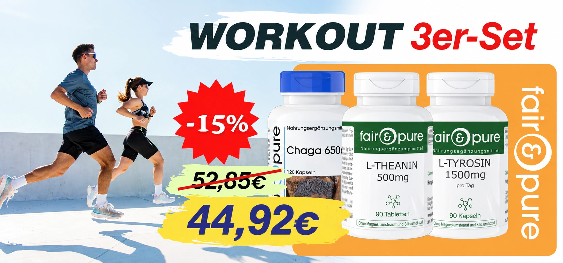 Workout 3er Set