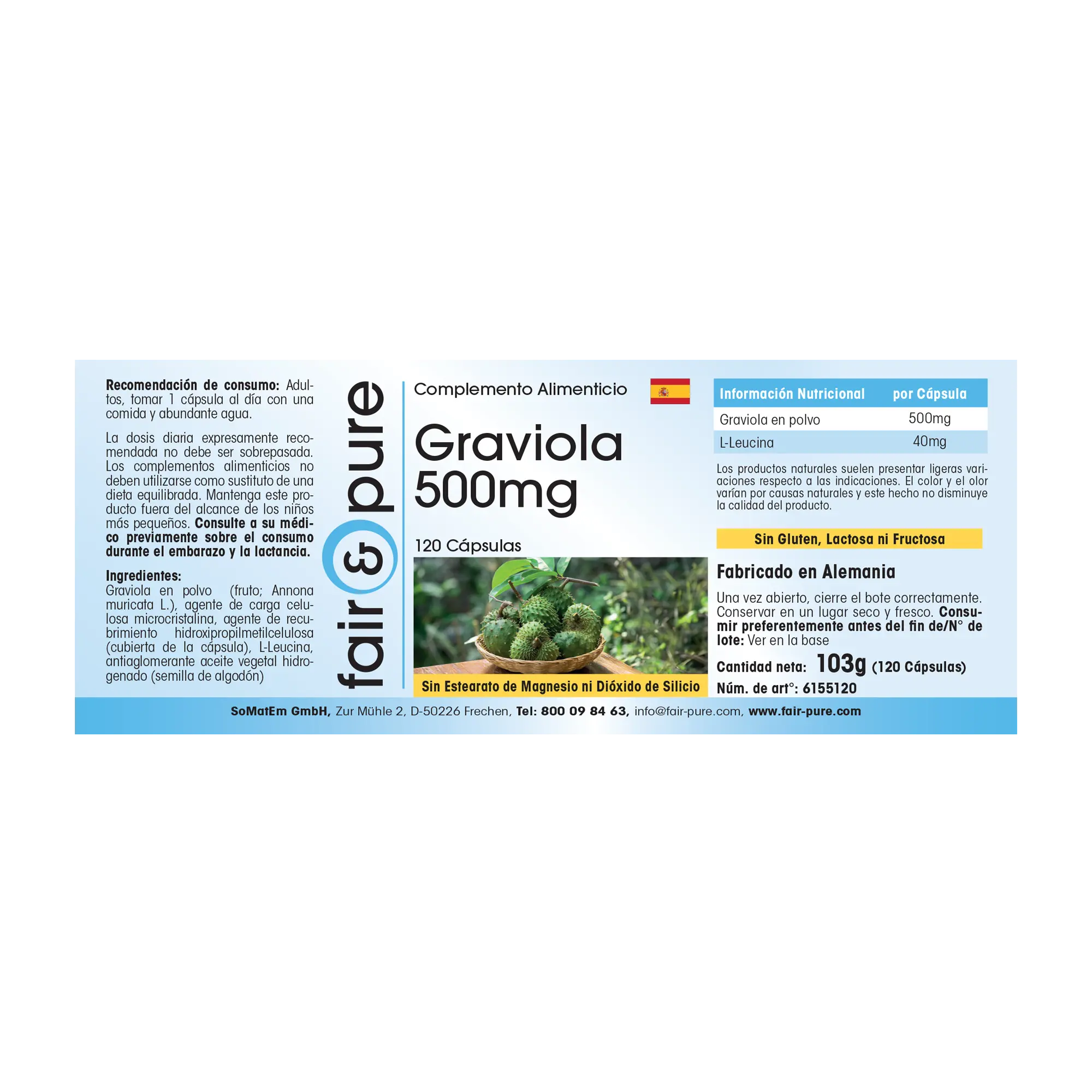 Graviola 500mg