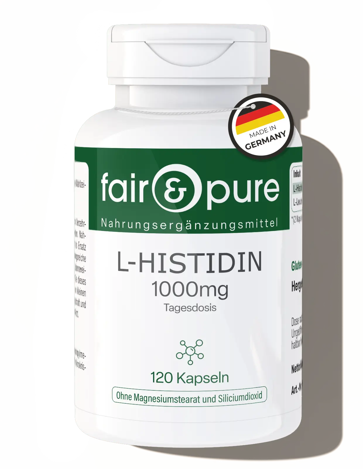 L-Histidin 1000mg | fair-pure