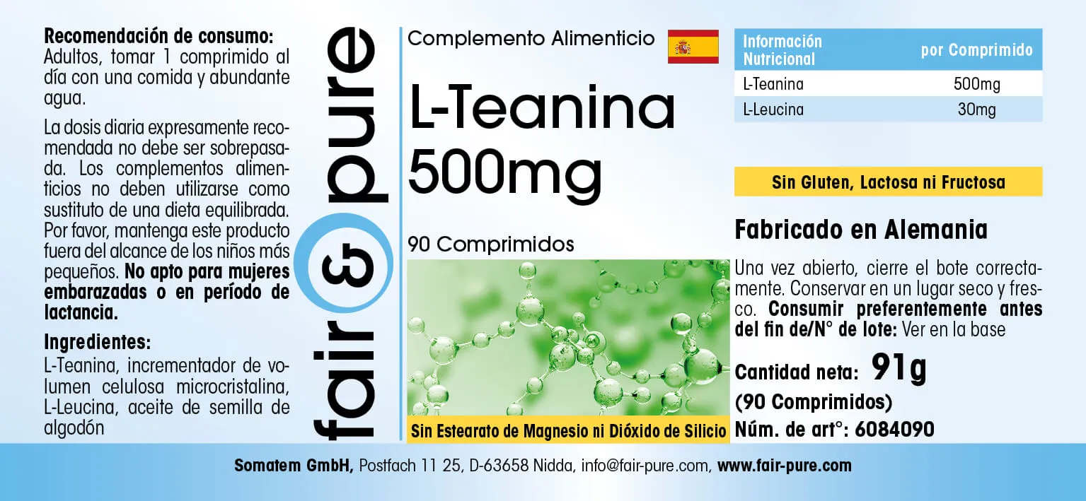 L-Theanine 500mg