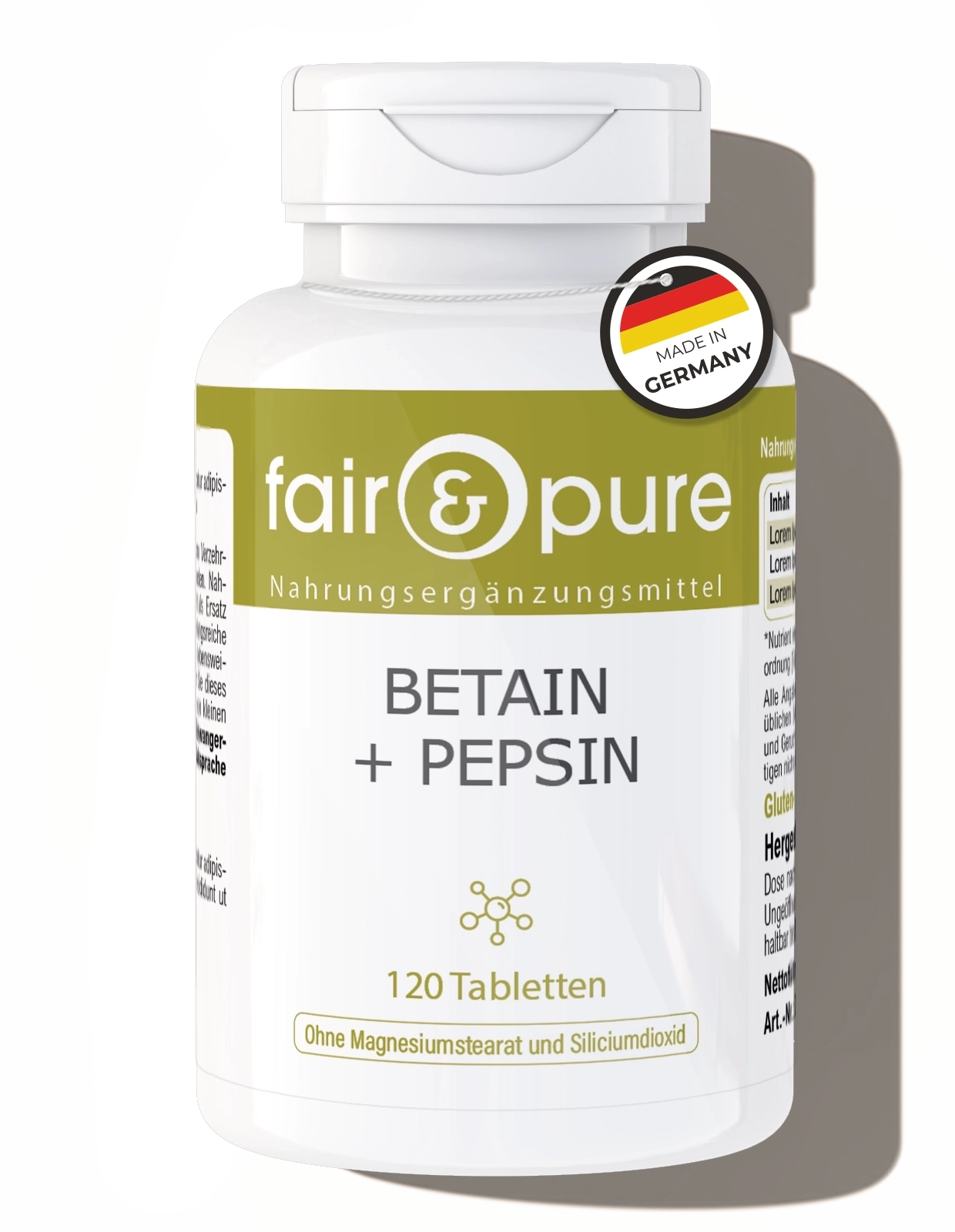 Betaina + Pepsina