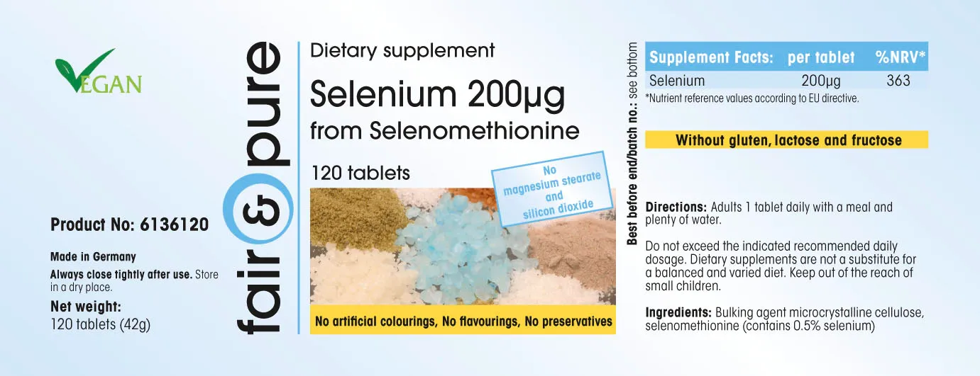 Selenium 200µg