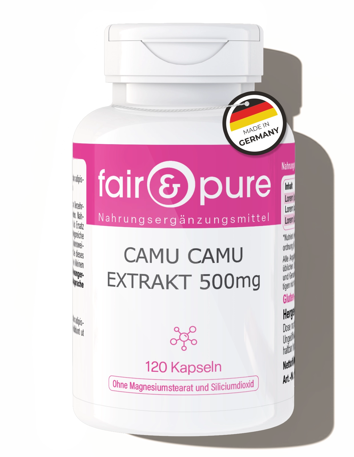 Extracto de Camu Camu 500mg