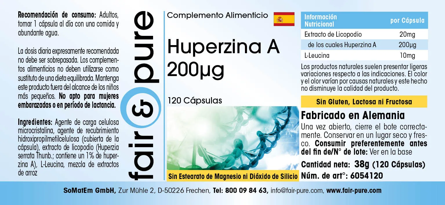Huperzine A 200µg