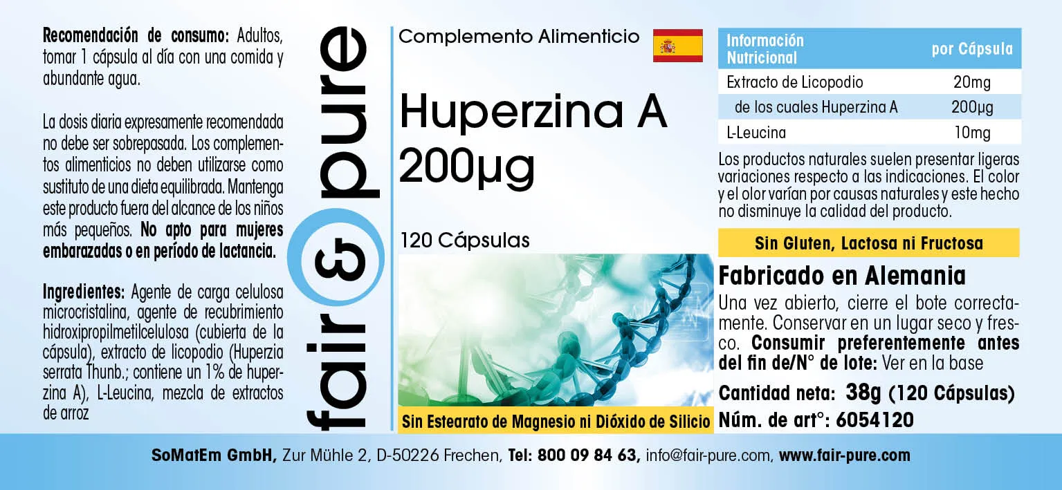 Huperzin A 200µg