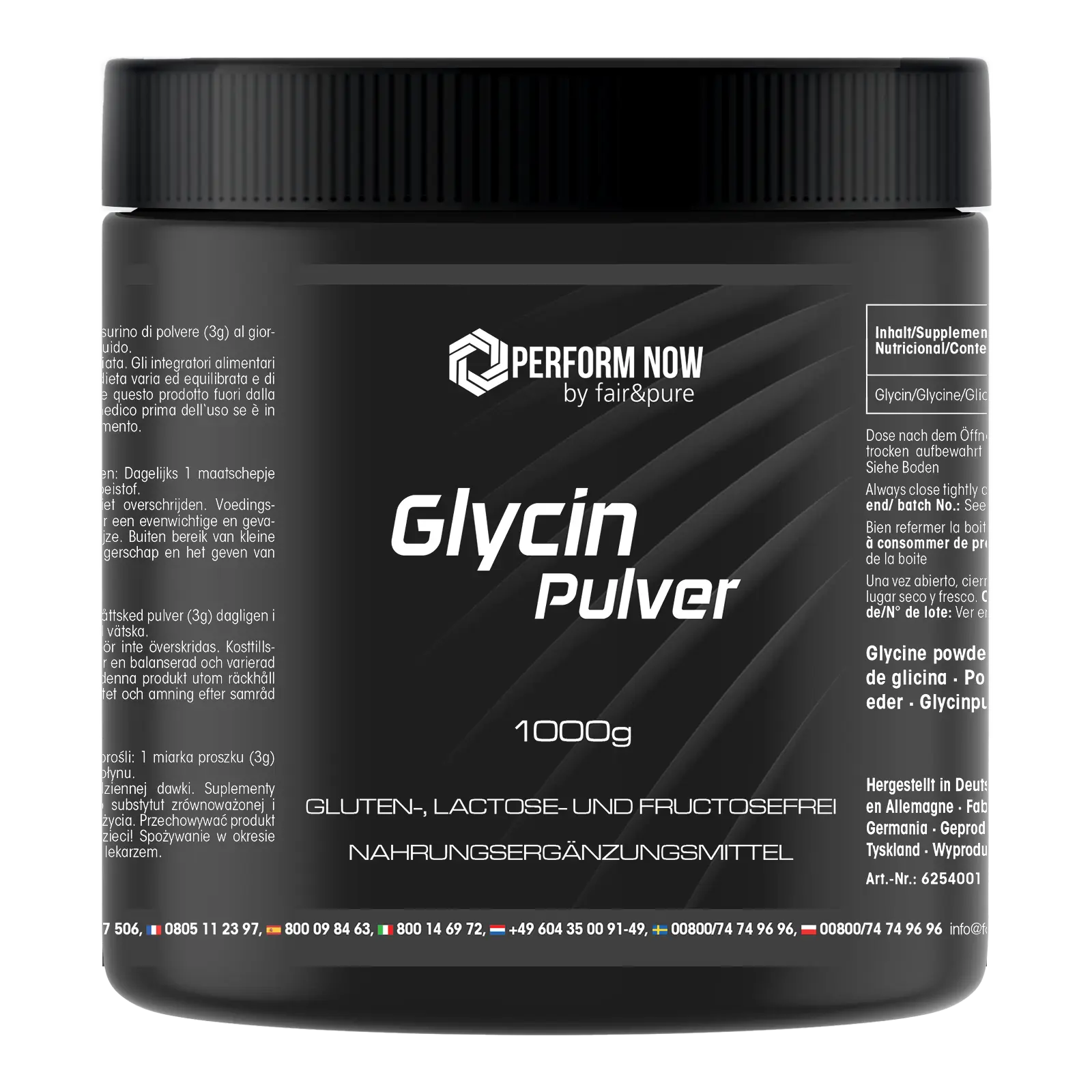 Glycin Pulver - 1000g | fair-pure