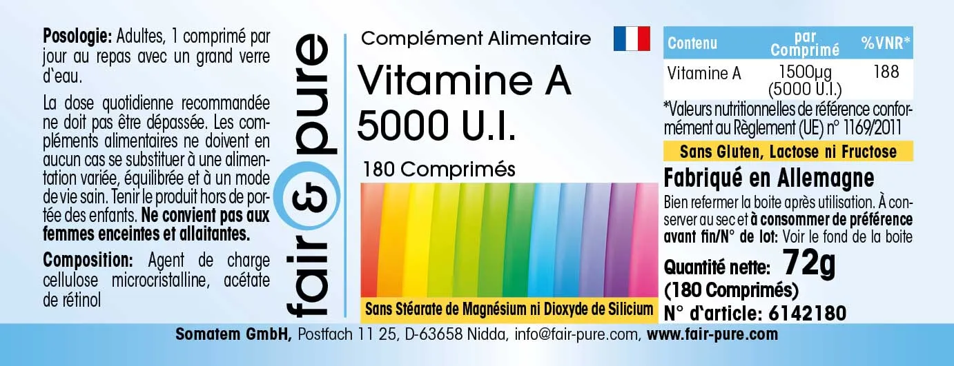 Vitamin A 5000 I.E
