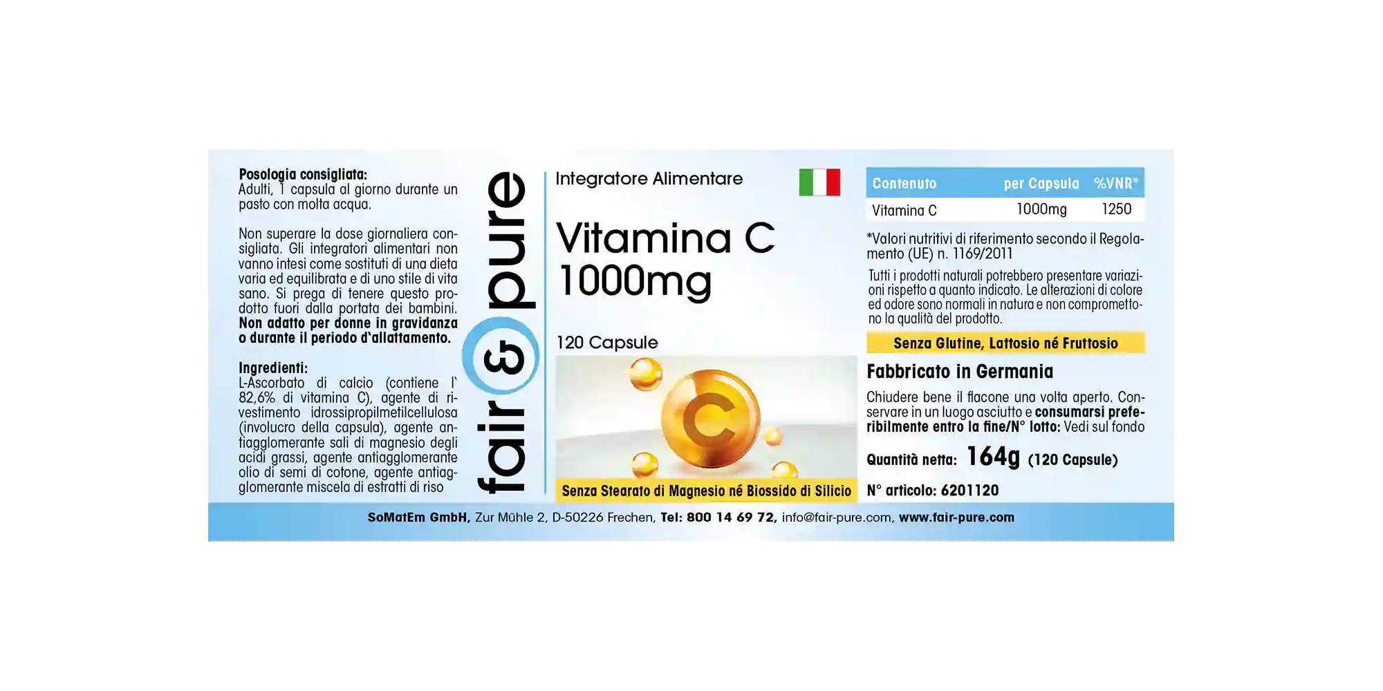 L-Histidine 500mg