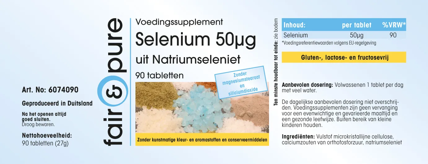 Sélénium 50µg