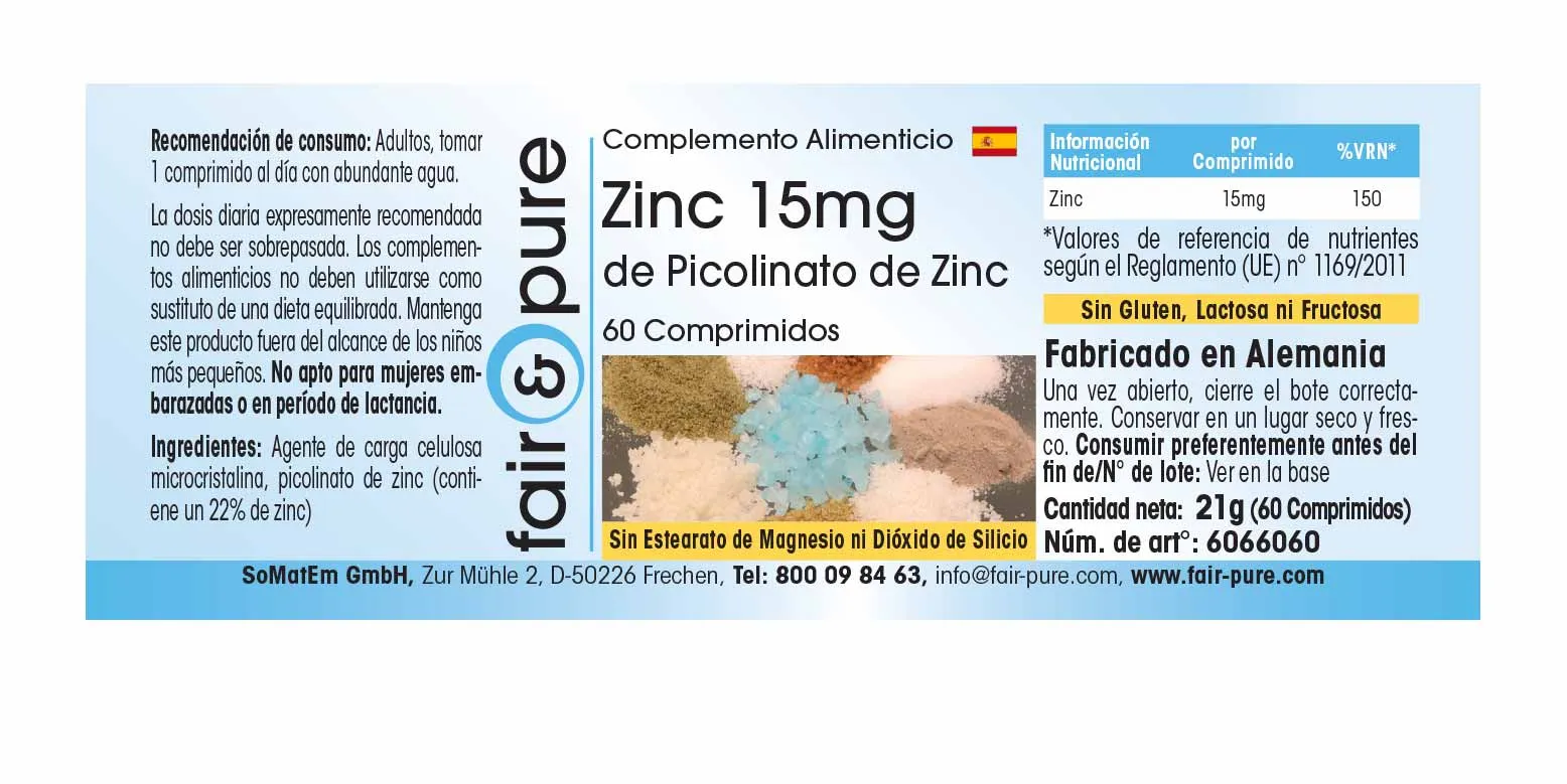 Zinc 15mg