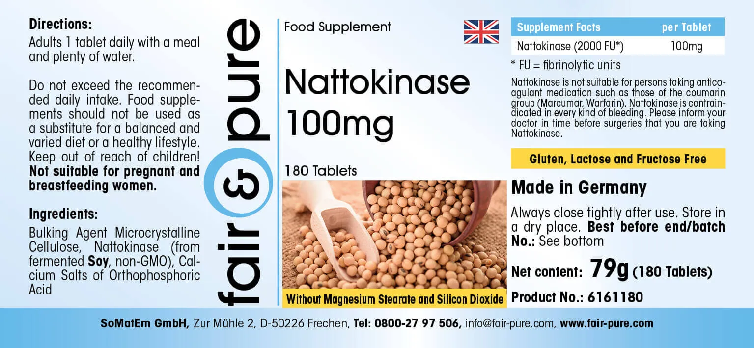 Nattokinase 100mg