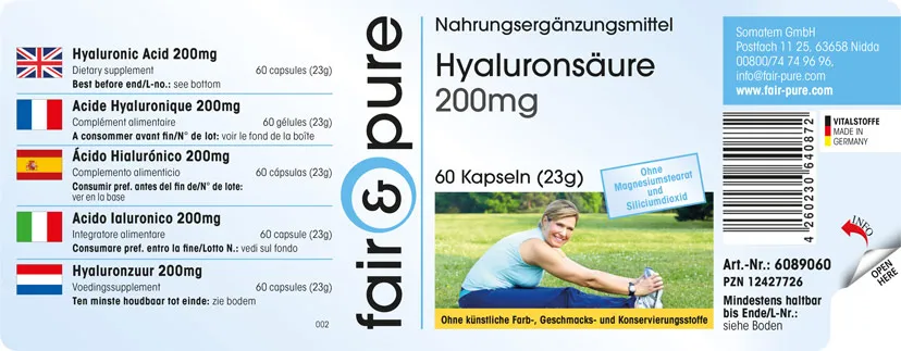 Hyaluronsäure 200mg