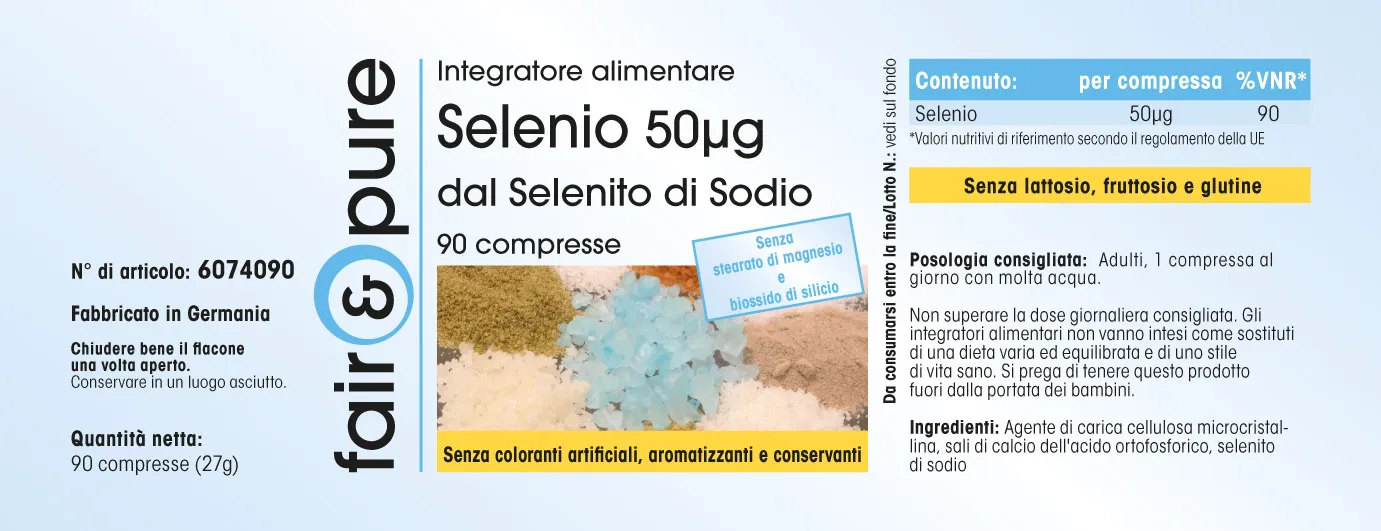 Selenio 50µg