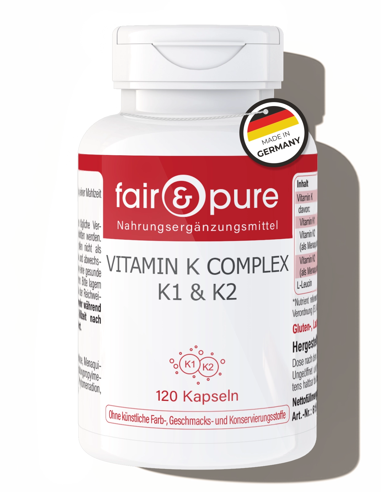 Vitamine K Complexe K1 & K2