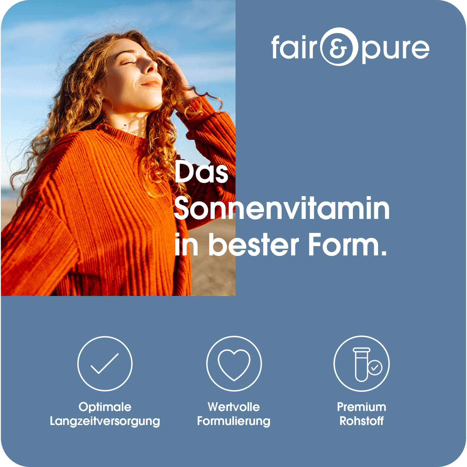 Vitamina D3 20.000 U.I. - 180 Compresse | fair-pure