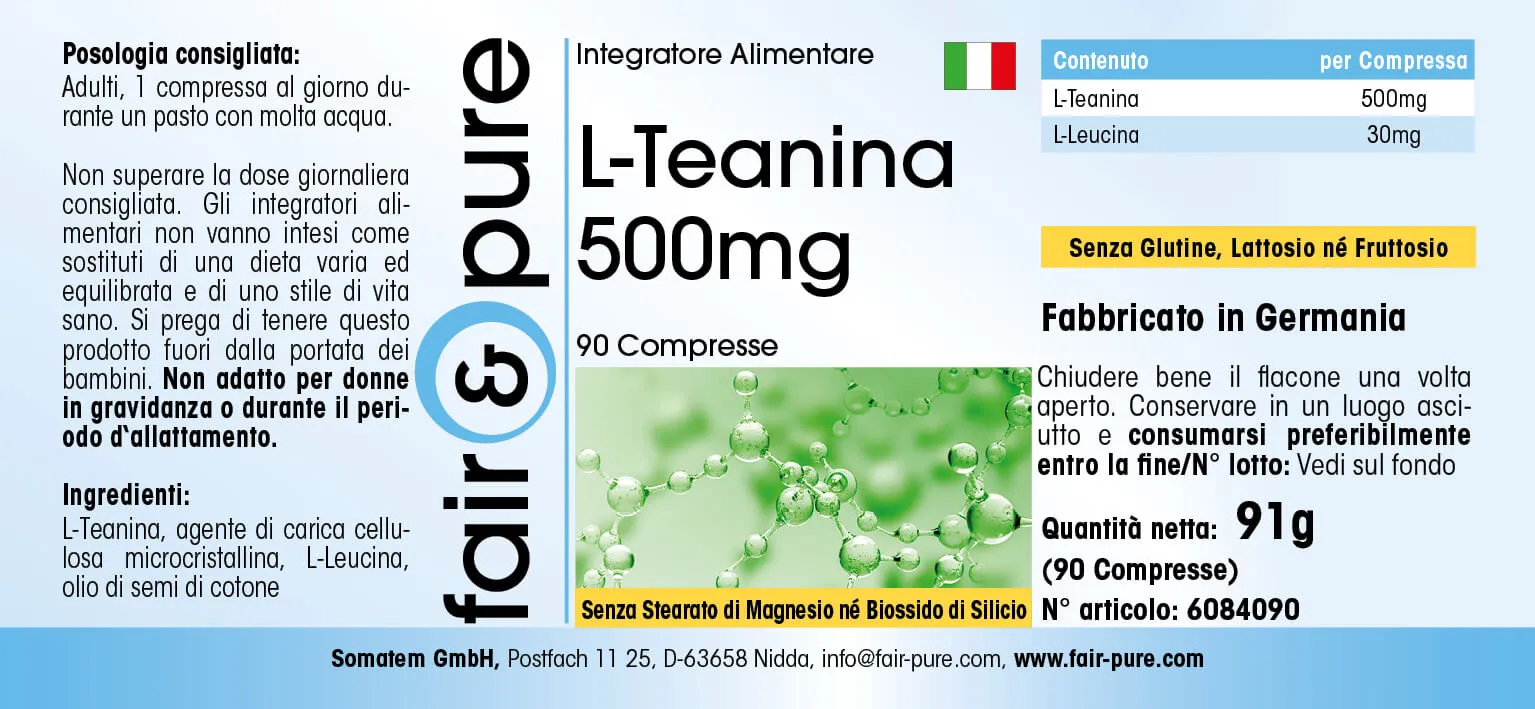 L-Théanine 500mg