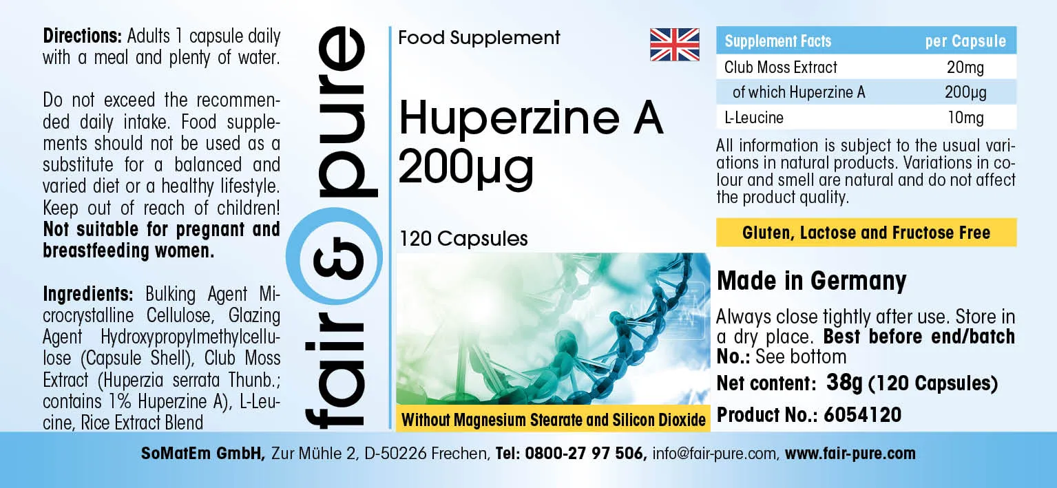 Huperzine A 200µg