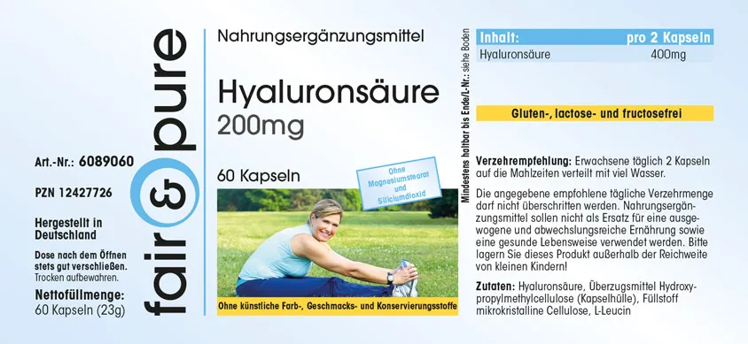 Acide hyaluronique 200mg