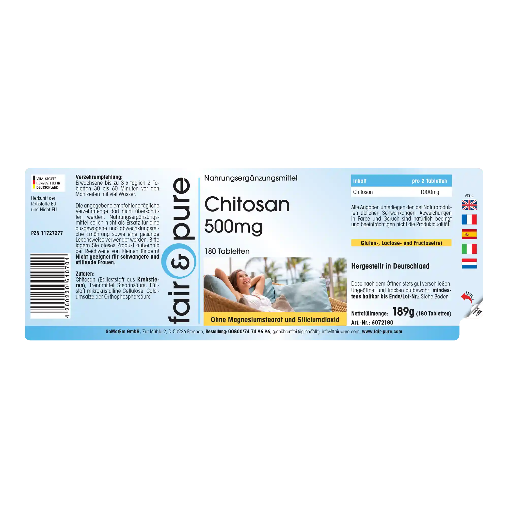 Chitosan 500mg