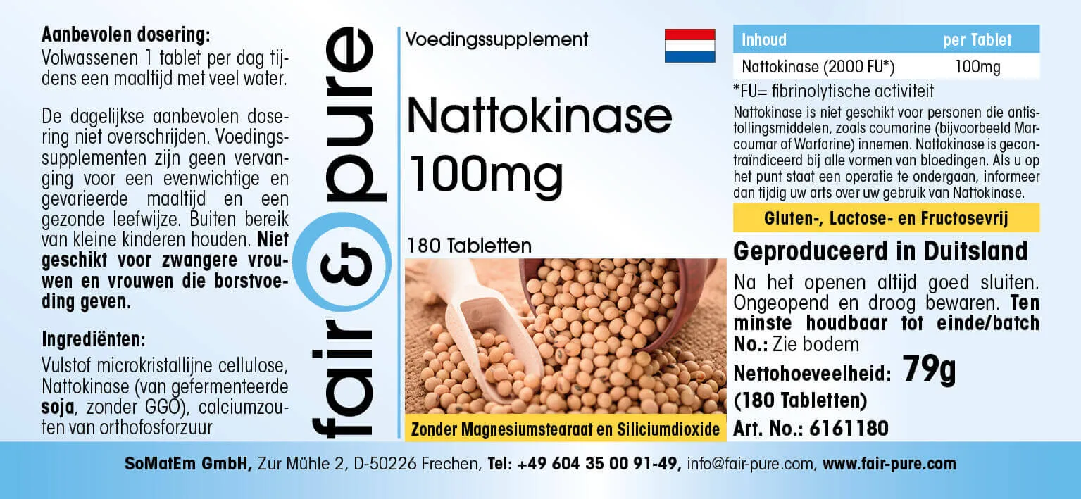 Nattokinase 100mg