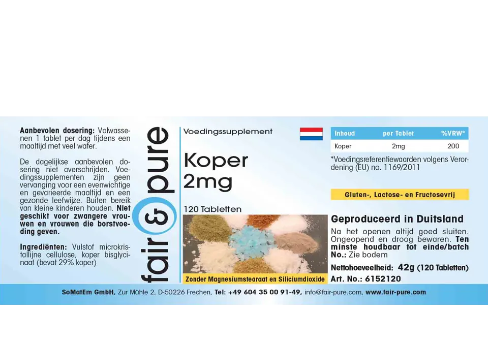 Koper 2mg