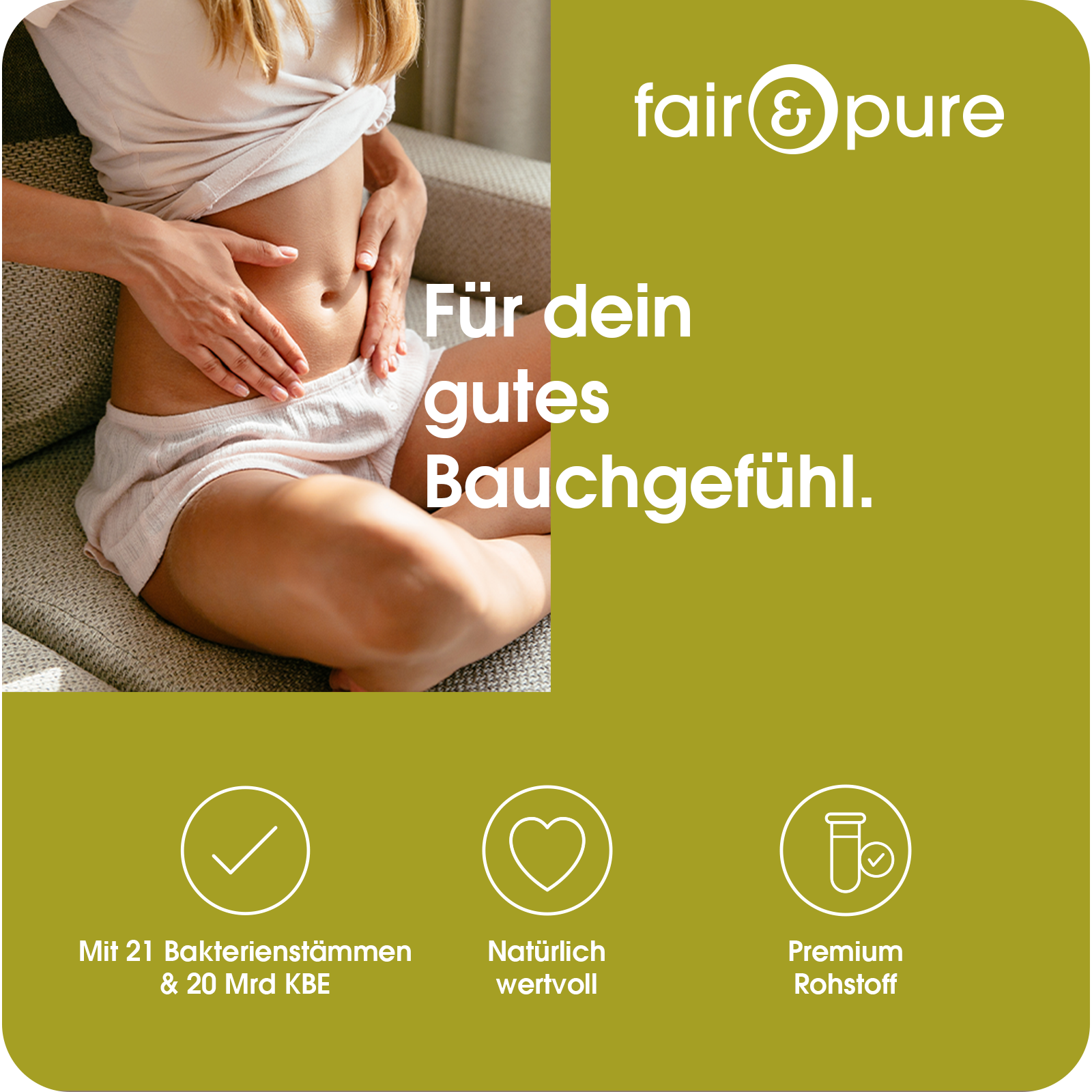 Flora Pro Max - 120 DRcaps® - mit 21 Bakterienstämmen | fair-pure