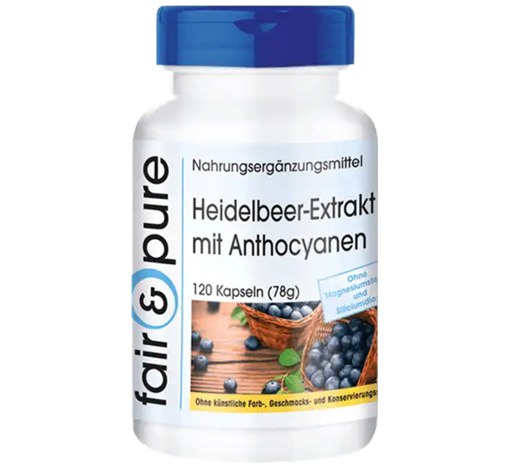 Bilberry extract 500mg