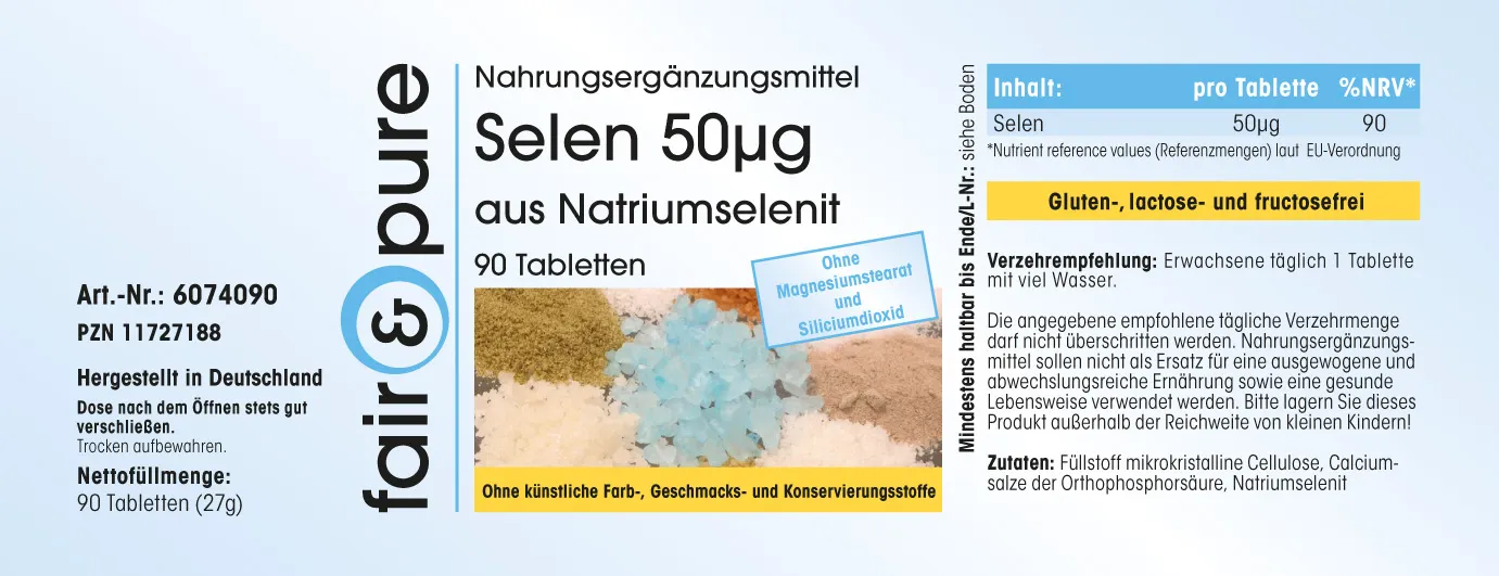 Sélénium 50µg