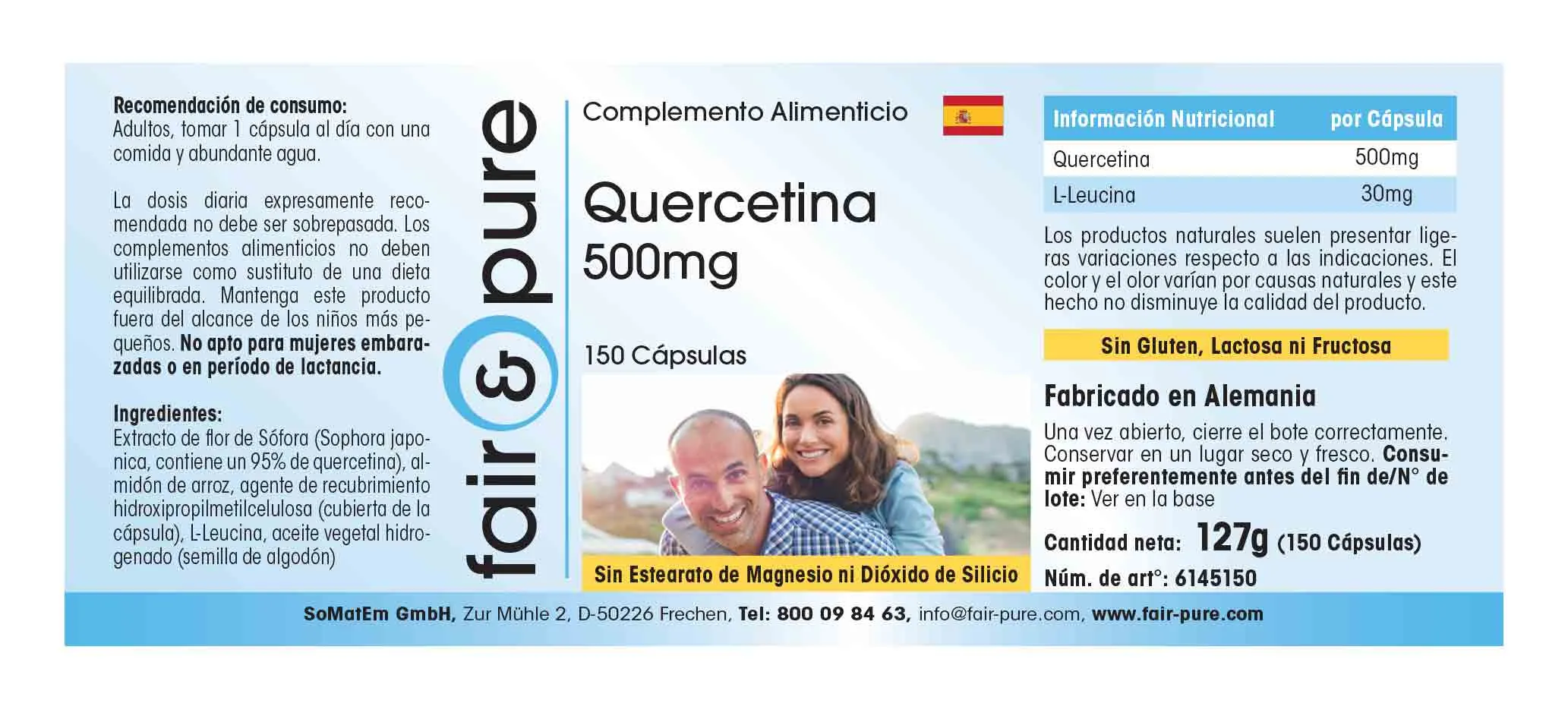 Quercetin 500mg