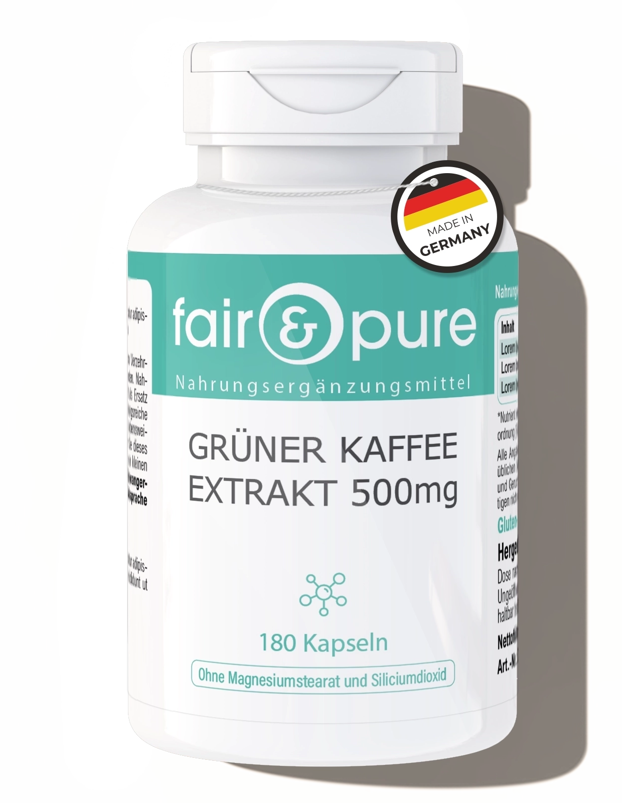 Estratto di caffè verde 500mg
