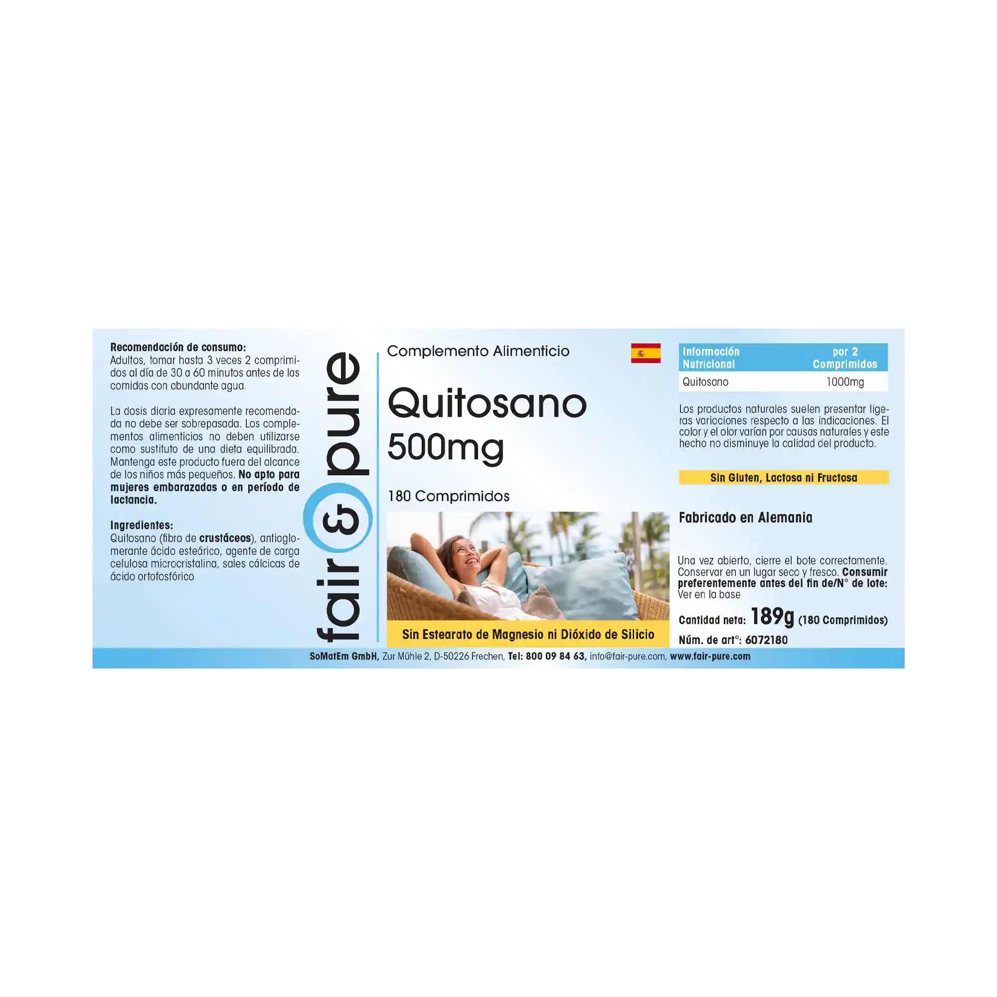 Chitosan 500mg